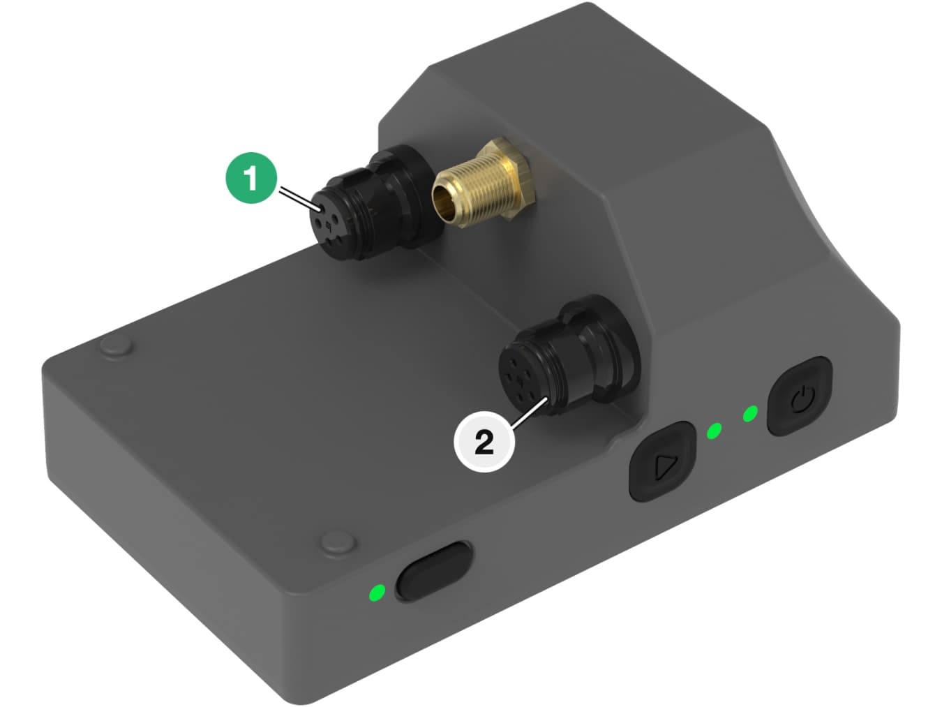 V3 unit, connector layout